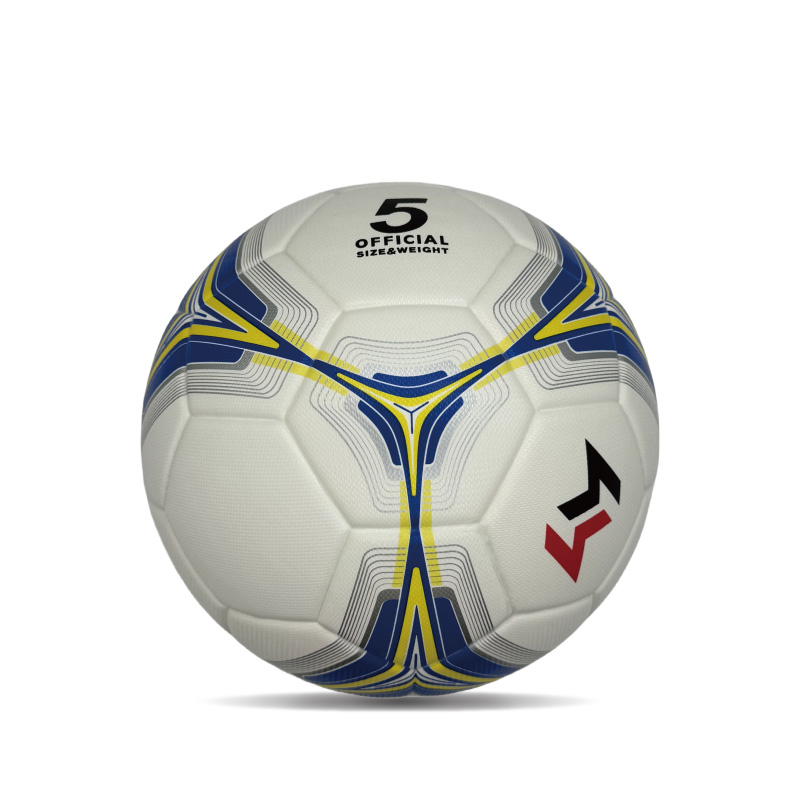 Diamond PU Leather Professional Soccer Ball Official Taille 5 Colorful Colorful Unisex Durable Training Football