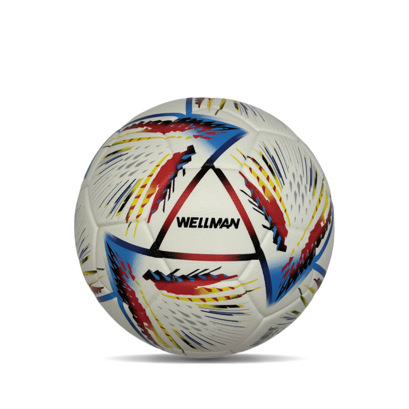 Diamond PU Leather Professional Soccer Ball Official Taille 5 Colorful Colorful Unisex Durable Training Football