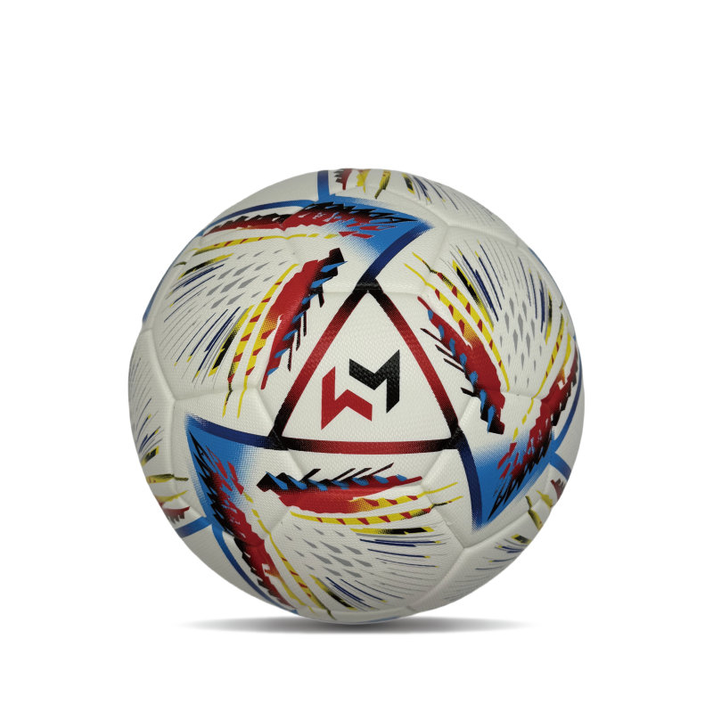 Diamond PU Leather Professional Soccer Ball Official Taille 5 Colorful Colorful Unisex Durable Training Football
