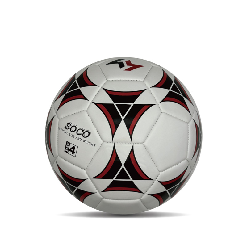 Couvre souple durable PVC Ball de football de football personnalisé Soccer standard officiel Taille 4