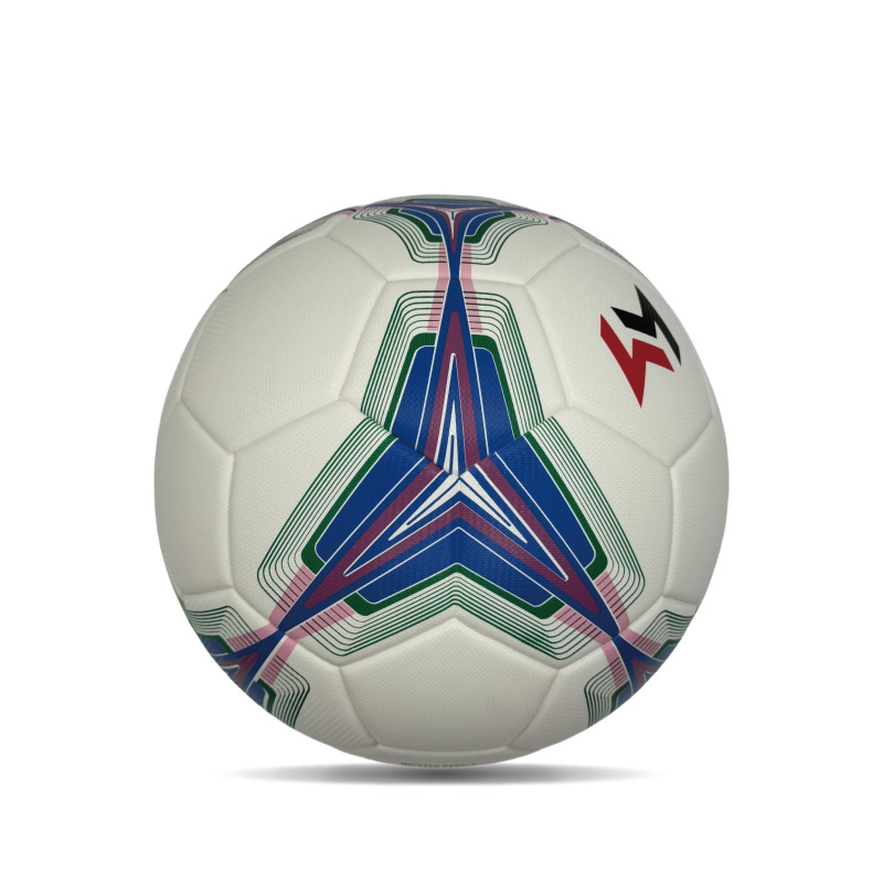 Diamond PU Leather Professional Soccer Ball Official Taille 5 Colorful Colorful Unisex Durable Training Football