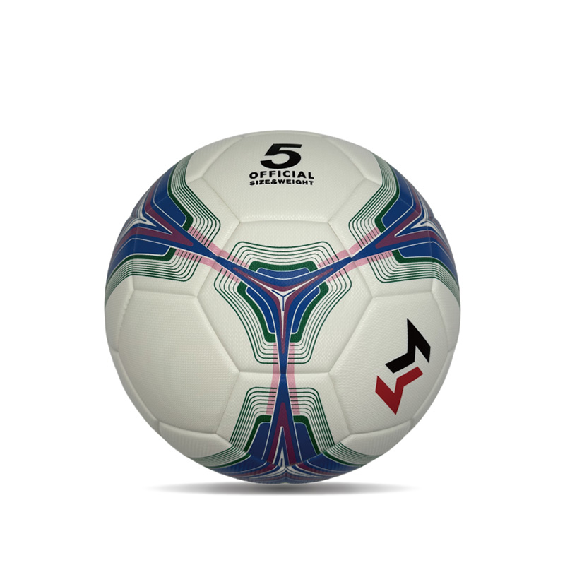 Diamond PU Leather Professional Soccer Ball Official Taille 5 Colorful Colorful Unisex Durable Training Football