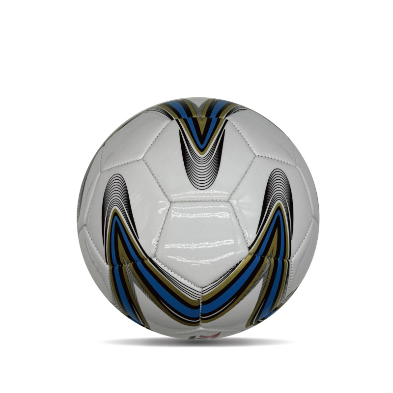 PVC durable Taille 4 Jeunes Soccer Ball imprimé Logo Training Football Ball pour les enfants et les adultes
