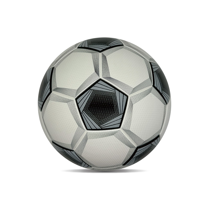 Fashion Single Mirror Football imprimé personnalisé Ball de football personnalisé Taille officielle 5