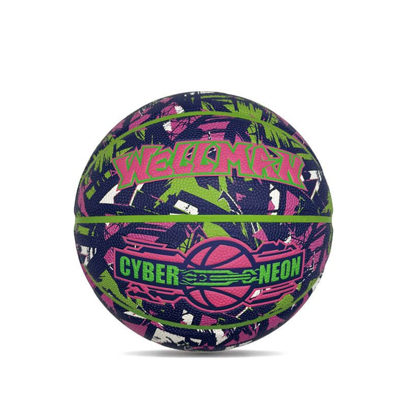 Pop personnalisé Pop Cyberpunk imprimé PU Sports / Gift Basket Ball Taille 7
