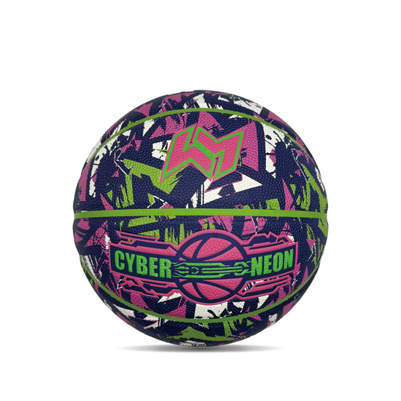 Pop personnalisé Pop Cyberpunk imprimé PU Sports / Gift Basket Ball Taille 7