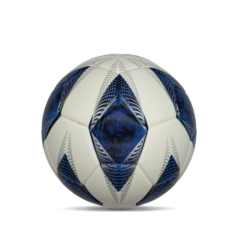 Diamond PU Leather Professional Soccer Ball Official Taille 5 Colorful Colorful Unisex Durable Training Football