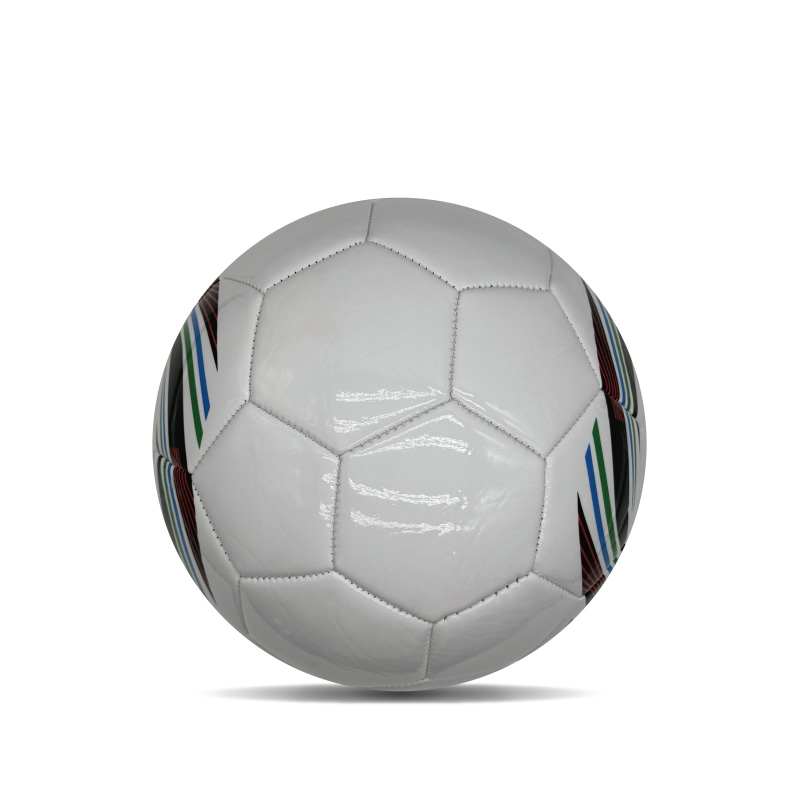 PVC durable Taille 4 Jeunes Soccer Ball imprimé Logo Training Football Ball pour les enfants et les adultes