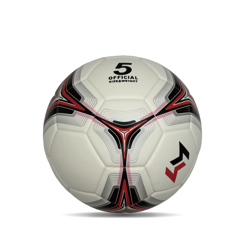 Diamond PU Leather Professional Soccer Ball Official Taille 5 Colorful Colorful Unisex Durable Training Football