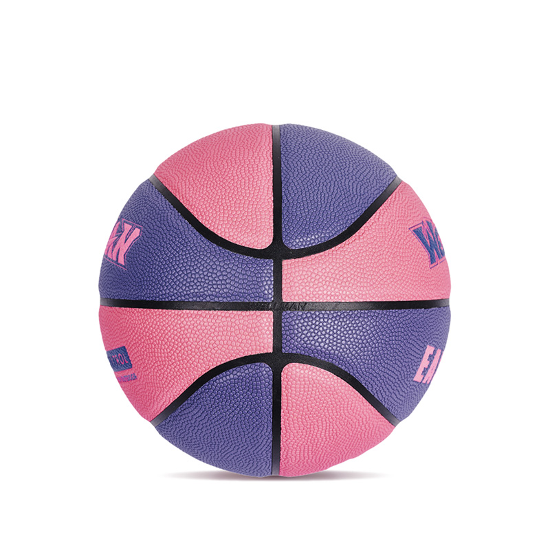 Logo personnalisé Color-bloqué Humiture Absorbing PU Leather Soft Basketball Balle pour adulte pour adultes